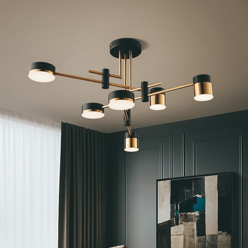 Nordic Chandelier Living Room Light Light Luxury 2021 New Internet Celebrity Bedroom Chandelier Modern Simple Hall Home Lamps