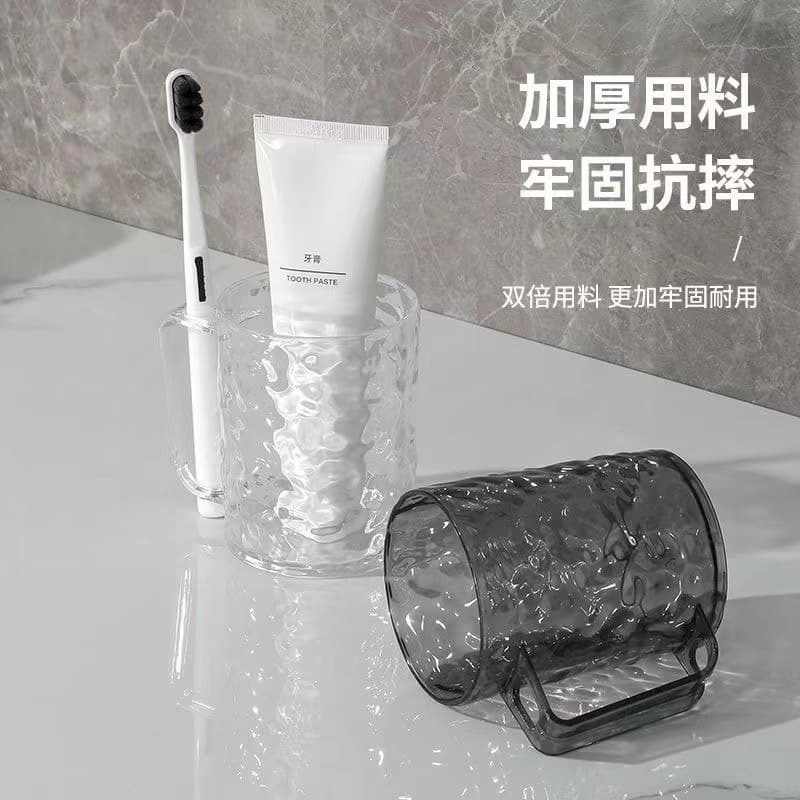 High-End Mouthwash Cup Couple Toothbrush Cup Luxury Toothbrush Cup Student Wash Cup Tooth Cup Toothbrush Cup Storage