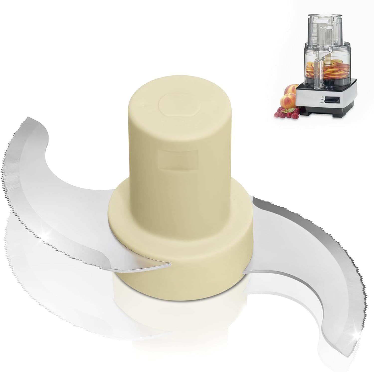 14-Cup S-Blade Replacement Stainless Steel Cutting Blade for Cuisinart DLC-001TXB