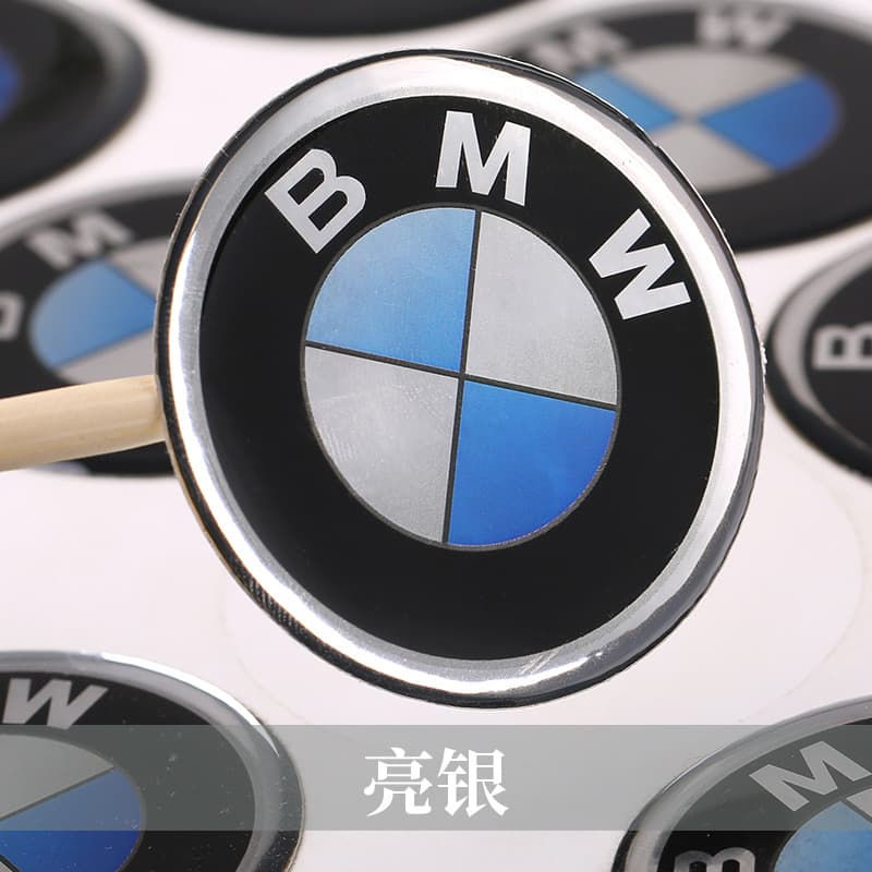 PVC Crystal Epoxy Label Sticker Transparent Adhesive Logo Sticker Custom