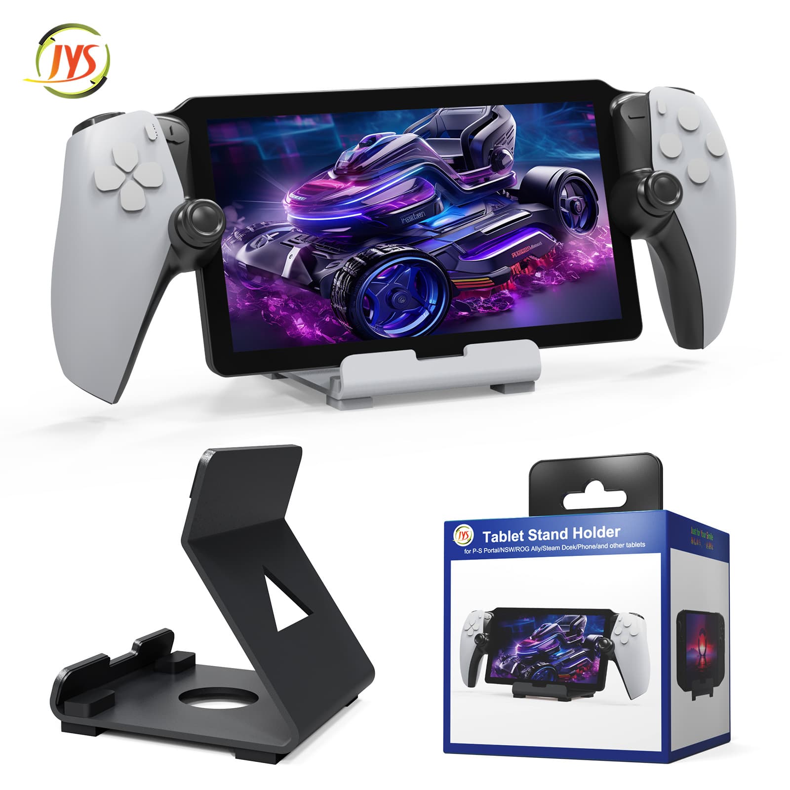 PS5 Portal Handheld Desktop Stand, Steam Deck / ROG Ally / Switch / Phone Simple Stand