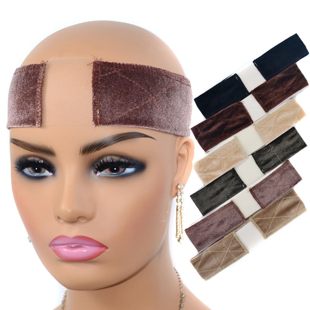 Velvet Lace Wig Hair Band Wigs with Lace Demarcation Hair Band Lace Wig Grip