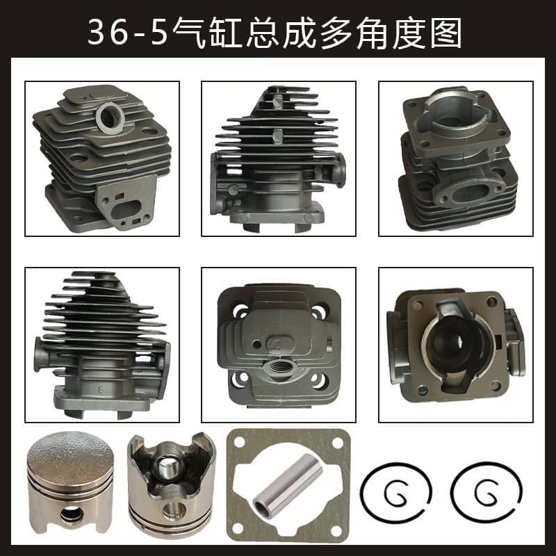 Compatible with Mitsubishi Lawn Mower TL33 Cylinder Assembly KC13011AA Fits TB33 TL33 330 Cylinder Assembly