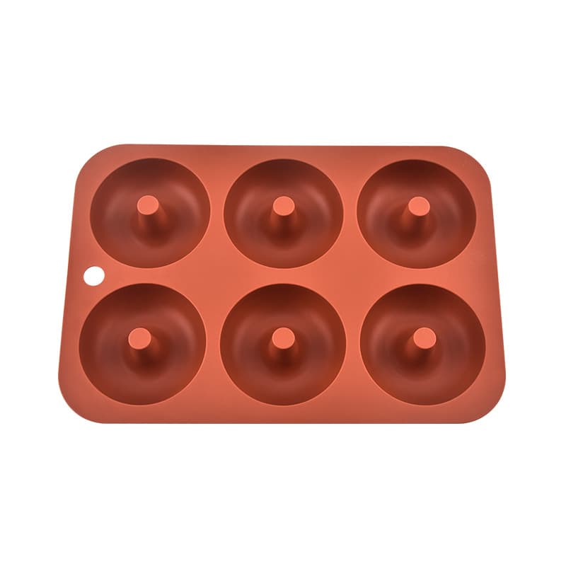 Food Grade High Temperature Silicone Cake Mold Wholesale Donut Cookie Mold DIY Oven Baking Tool