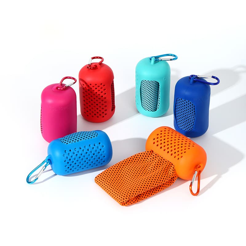 Cross-border best-selling summer outdoor fitness cooling sports towel, yoga cooling towel, gym gift, ice towel, in stock.