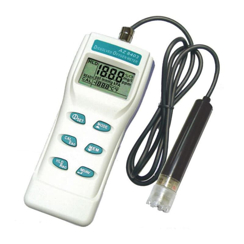 AZ8403 Handheld Dissolved Oxygen Meter, Hsing Brand 8403 DO Meter, Oxygen Concentration Detector