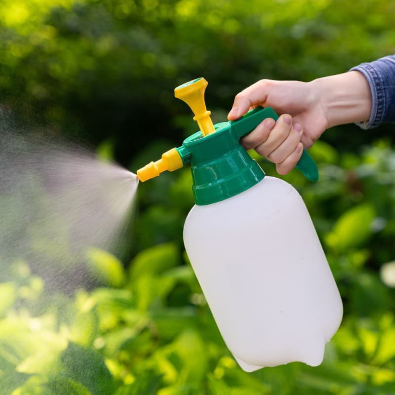 Foreign trade source factory 2L watering kettle household watering kettle acid and alkali resistant garden sprayer manual air pressure watering kettle