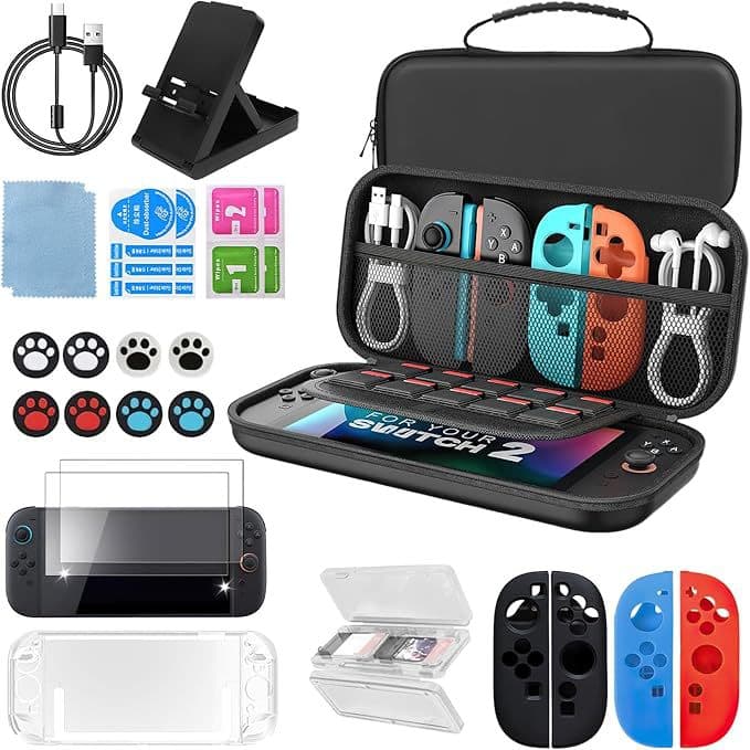 2025 New Switch2 Console Protective Case Switch/OLED Storage Bag Console Organizer