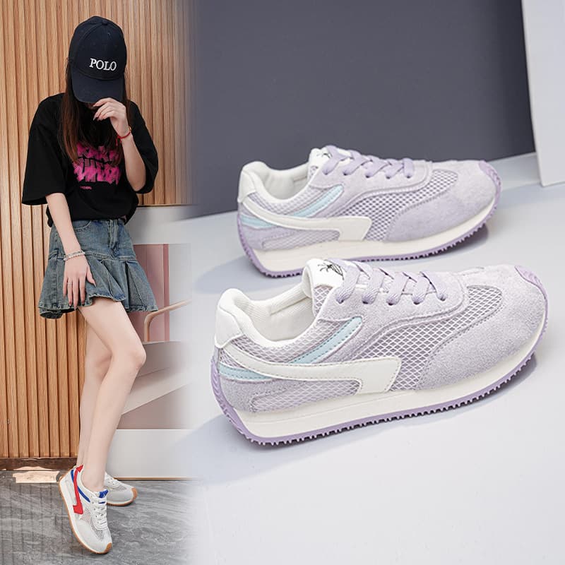 Women's Heightening German Training Shoes 2026 New Summer Thick Sole Breathable Mesh Casual Shoes Soft Sole Sports Agam Shoes Trend MR579