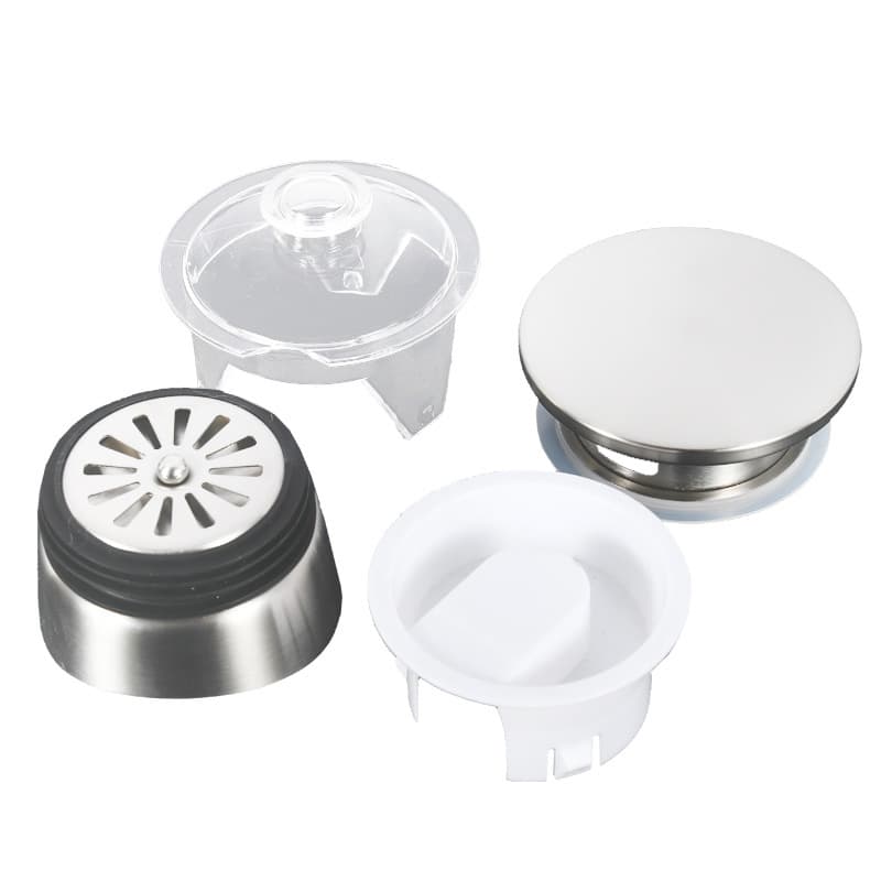 Acrylic Water Cup Lid Plastic Accessories Cold Water Pot Octagonal Stripe Tie Pot Universal Dustproof Outer Lid Home Goods