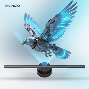3D Hologram Fan Projector Equipment Holographic Fan