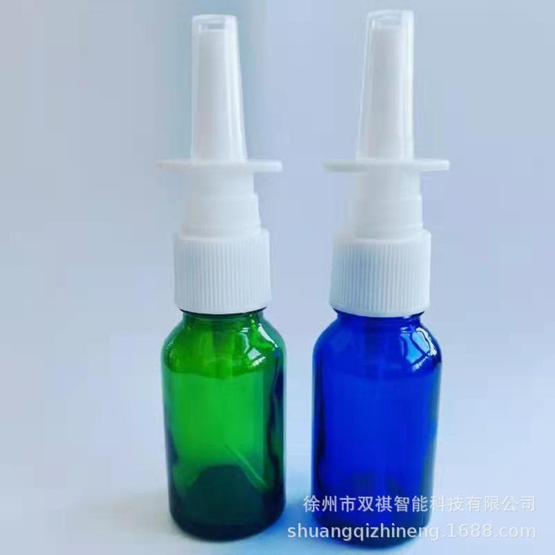 Spot wholesale 5ml-100ml brown essential oil nasal spray bottle small spray bottle direct spray bottle 10ml nasal spray bottle
