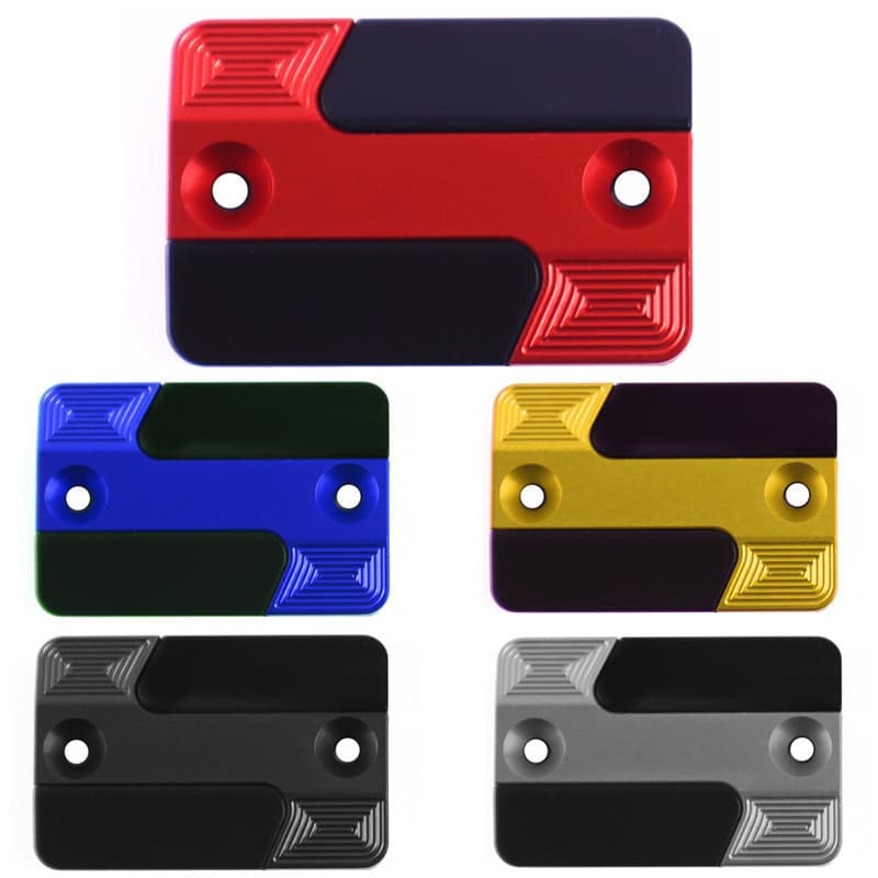 Suitable for Honda PCX Fosha motorcycle modified aluminum alloy oil cup cover Husky brake upper pump cover oil pot cover