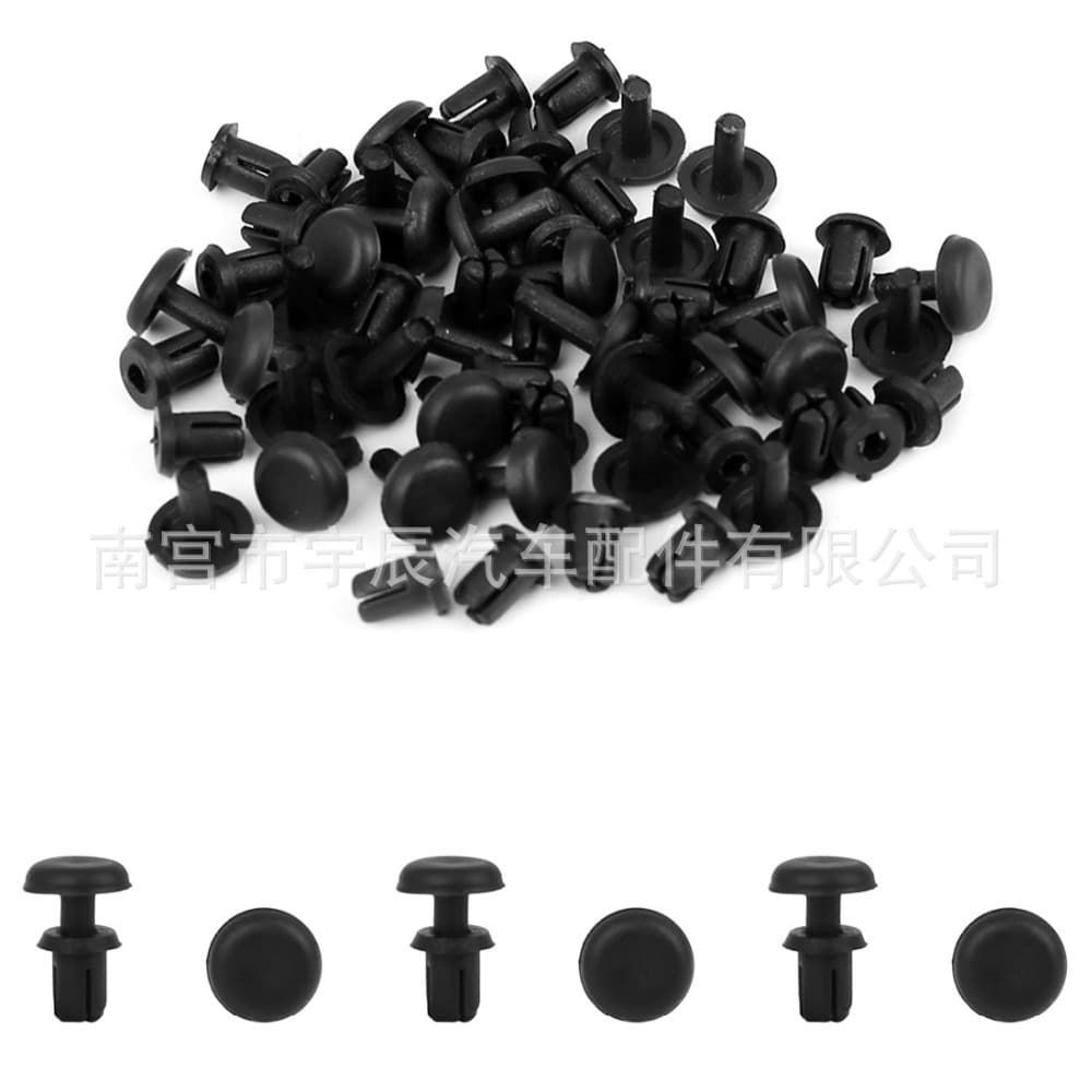 Wholesale Car Window Visor Rain Guard Instrument Electrical Electronic Push-in Expansion Fixed Nylon Rivet Clip Fastener