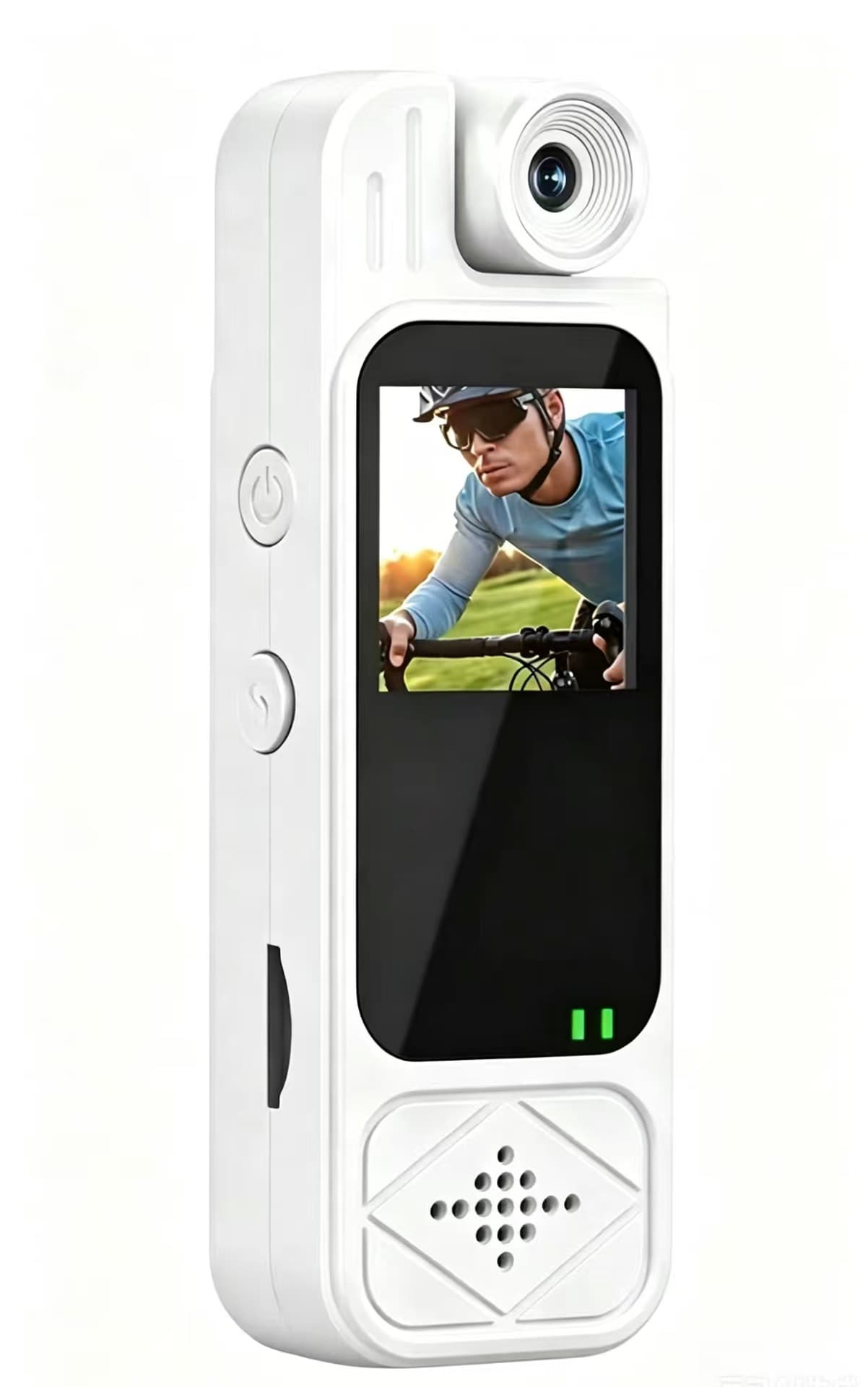 Pocket Camera with Screen Portable Recorder Audio Video Clip-on Camera HD Infrared Night Vision Portable