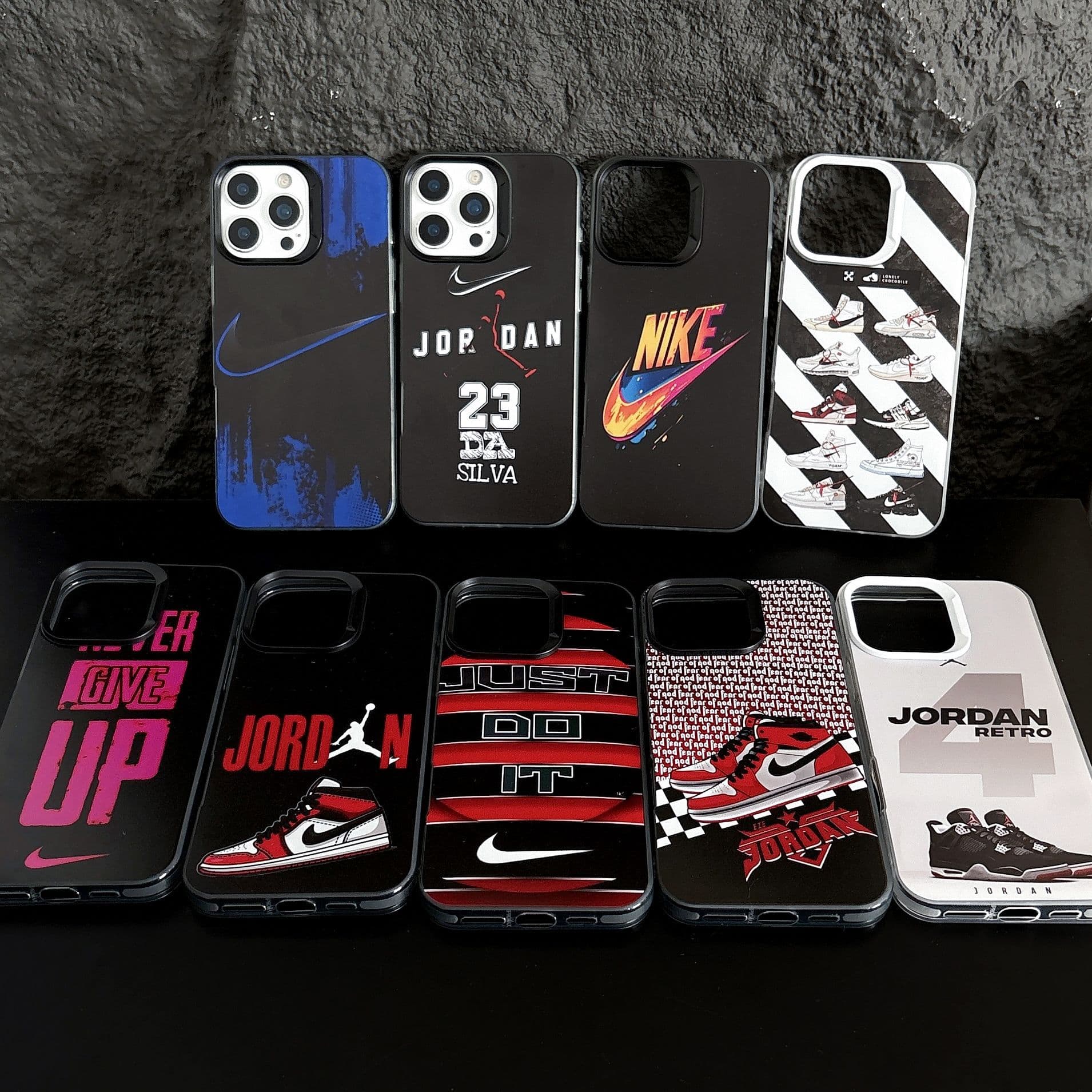 New Trendy Brand Aj Jordan Suitable for iPhone 17 Pro Apple 14 Mobile Phone Case 15 Pro Max Basketball Star 23