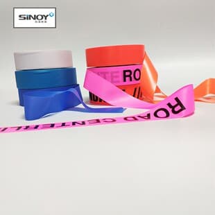 Factory Wholesale Printable PVC Flag Tape Marking Tape Warning Tape Diagonal Dot Stripe Identification Ribbon