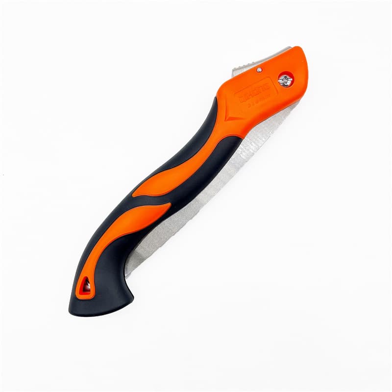 Triple Speed Folding Saw Straight Handmade Manual Saw for Woodworking Garden Fruit Pruning Fast Folding Saw Home Use