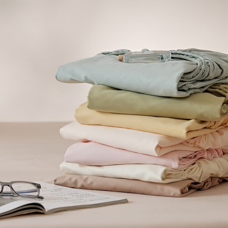 100s Pure Cotton Long-Staple Brushed Flannel Duvet Cover Single Piece Autumn/Winter Thick Fitted Sheet All-Cotton Duvet Cover Solid Color Bed Sheet Pillowcase