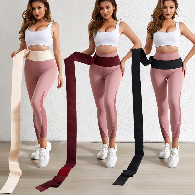 Women's Waist Trainer Belt Elastic Binding Abdomen Reducing Belt Magic Tape Waist Trimmer Body Shaping Underwear Home Clothes