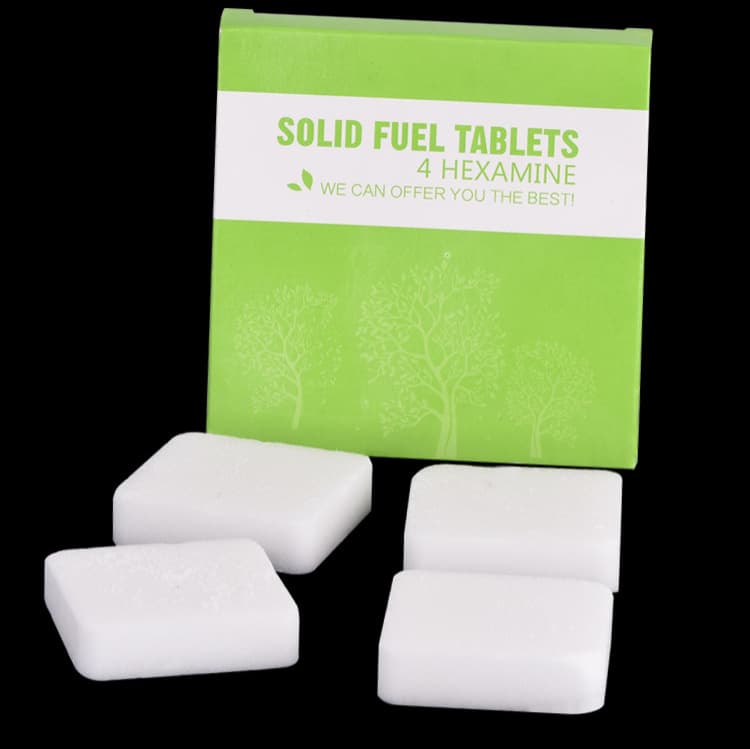 Solid alcohol blocks fuel long-burning charcoal combustion blocks ignition lighting aid blocks fire starter additive paraffin 4 pieces