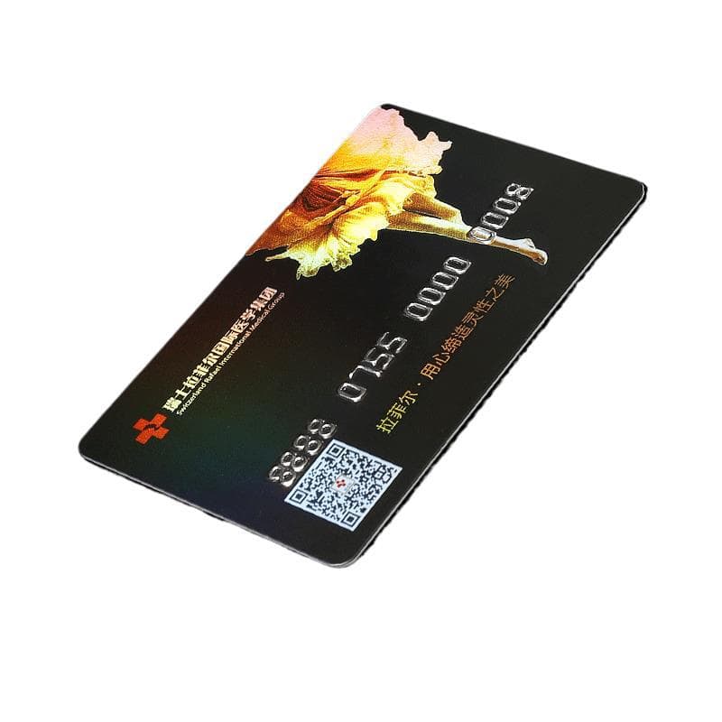 Custom PVC Membership Discount Points Barcode Cards with High-Coercivity Magnetic Stripe by Magnetic Card Manufacturers