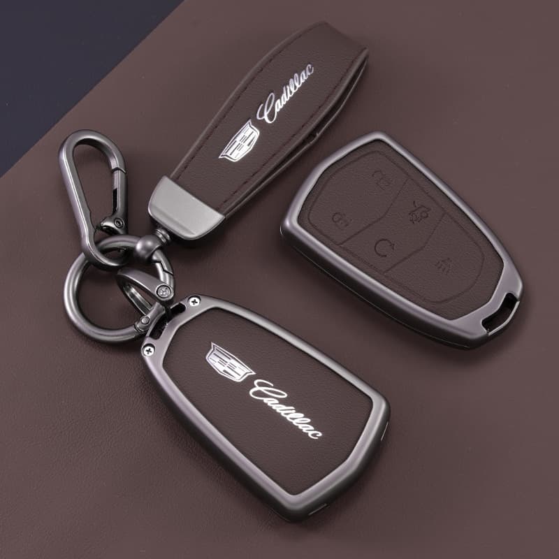 Compatible with Cadillac XT5 Key Case, XT4 Car XTS ATSL XT6 SRX Shell CT5 CT6 CT4 Buckle