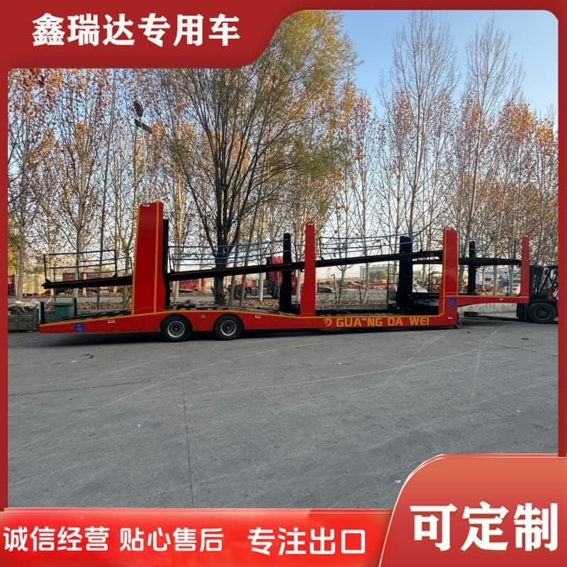 13.75-meter European 6-car carrier vehicle transport semi-trailer, car carrier 8-car carrier vehicle transport semi 17-meter