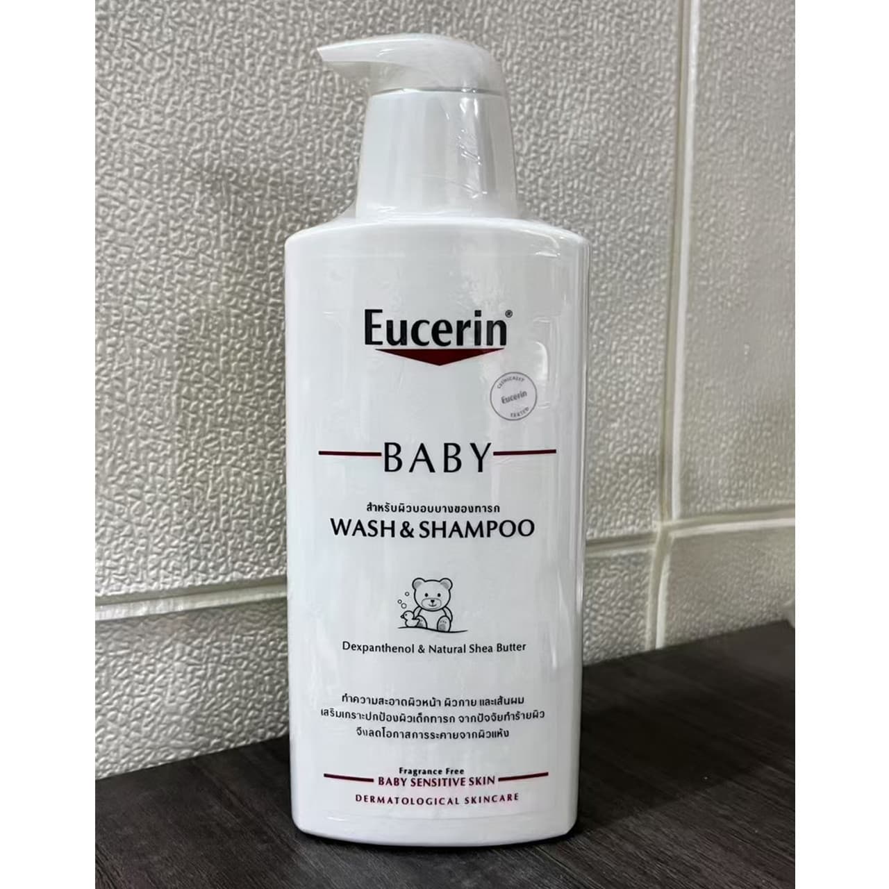 US Version Eucerin Baby & Kids Shampoo & Body Wash Gentle Cleansing PH5 400ml