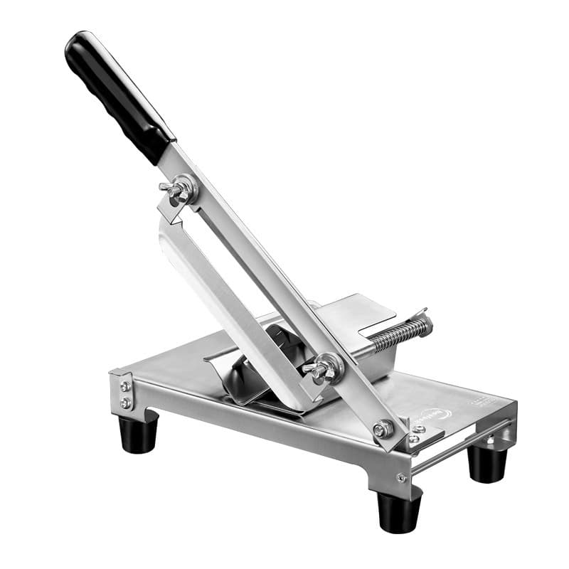 Multifunctional Manual Lamb Roll Slicer Meat Cutter Commercial Stainless Steel Frozen Meat Slicer Home Small Beef Fat Machine