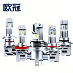 Export Supply M3 Plug-in LED Car Headlight H7 H11 H4 Front Light Fog Light Hi/Lo Beam Replacement Bulb