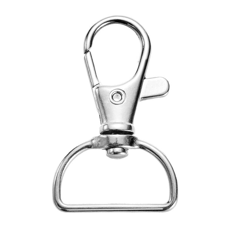 Hardware accessories, zinc alloy dog buckle, metal accessories, exhibition, lanyard buckle, metal keychain, versatile ornament