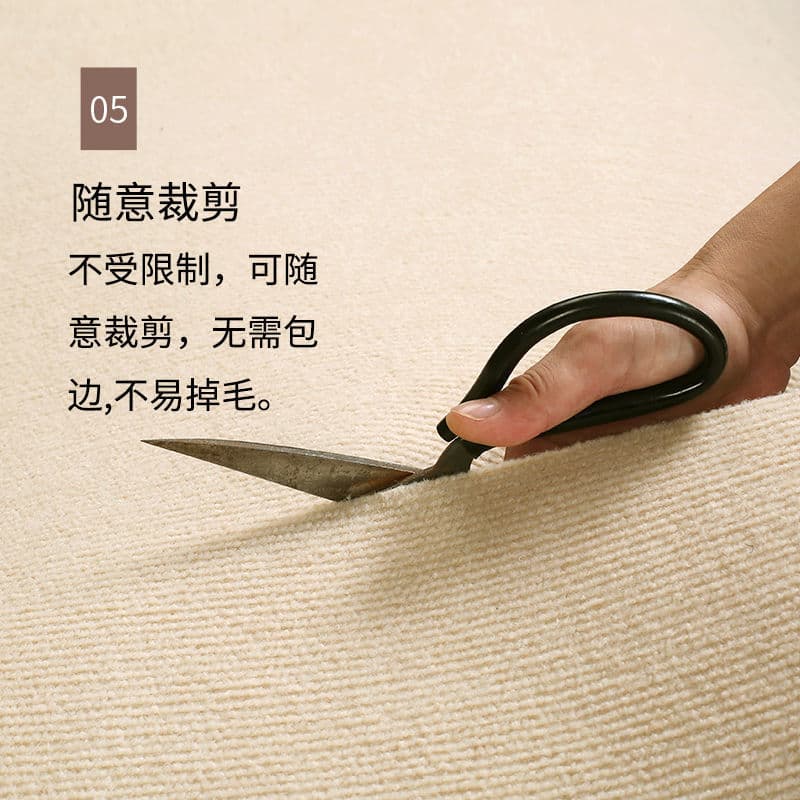 Carpet for home, living room, bedroom, gray, commercial office, staircase, full coverage, large area, can be cut to size for full coverage.