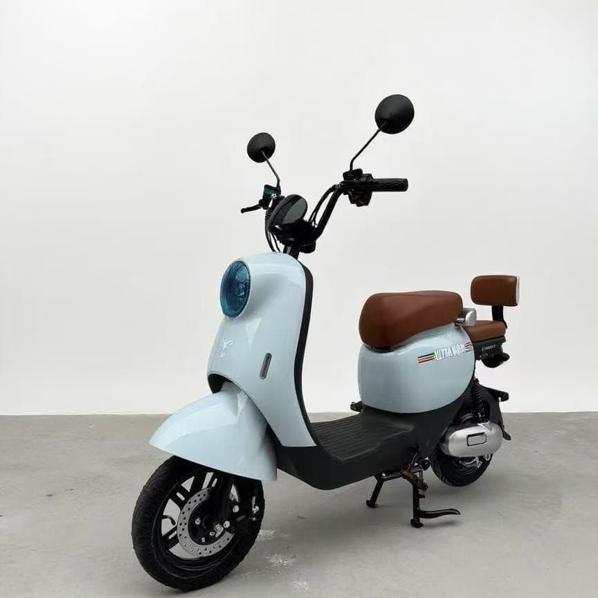 Export Quality Electric Scooter 20AH Battery Pedal Electric Moped Lady Commuter Cute Electric Bicycle