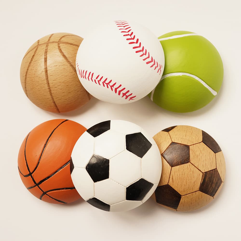 Cross-border New Product World Cup Creative Gifts Football Bottle Opener Wooden Basketball Tennis Refrigerator Magnet Bottle Opener Wholesale