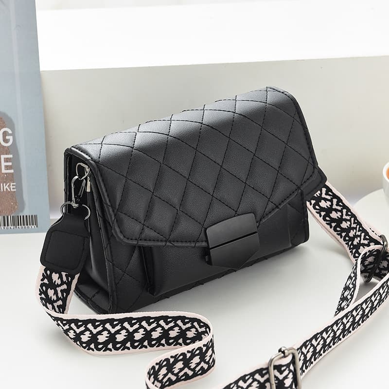 2026 New Women's Versatile Crossbody Bag Diamond Stitching Fashion Shoulder Bag Korean Style Phone Wallet Coin Purse