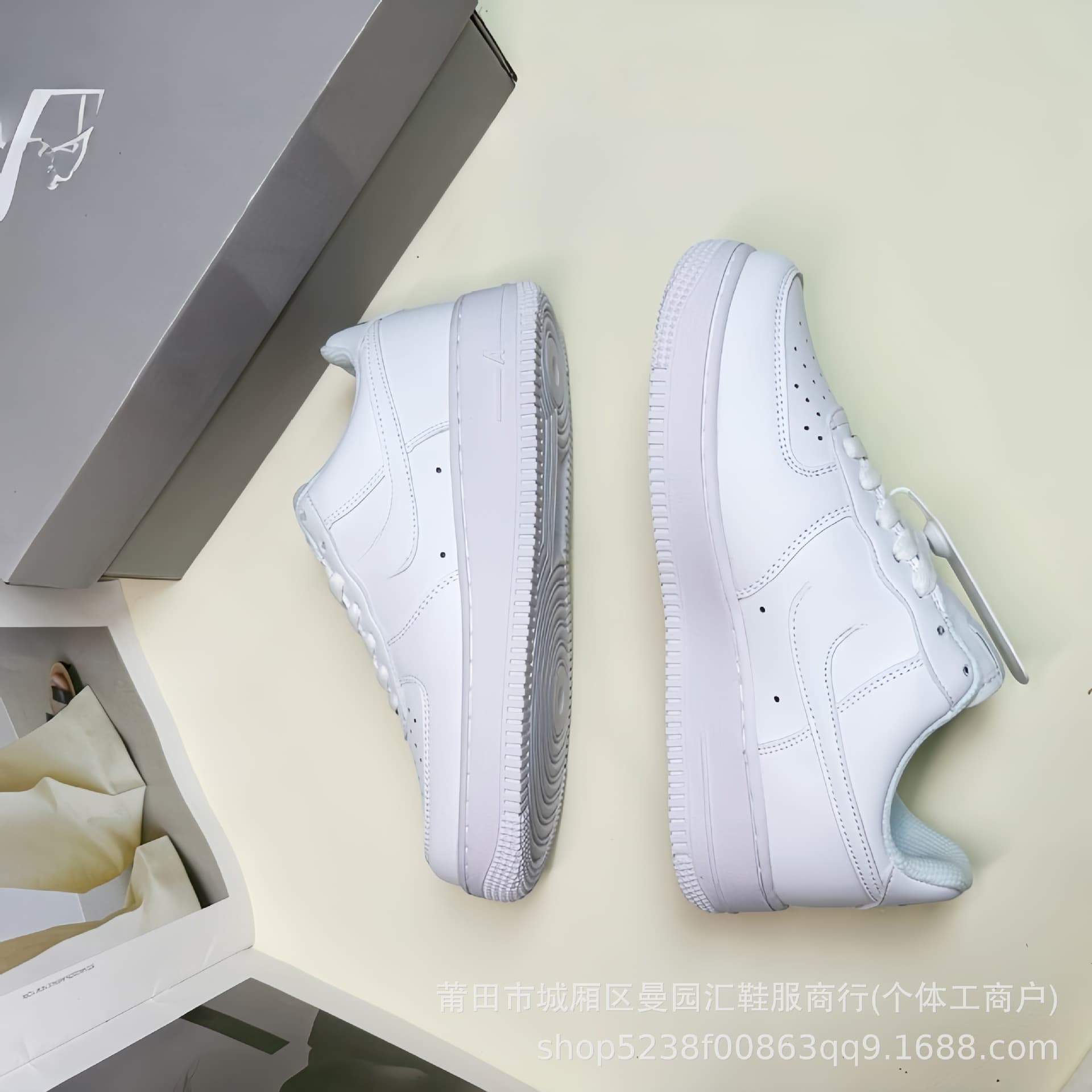 Back-to-school season Putian original Air Force 1 versatile white sneakers unisex casual board shoes sports shoes export