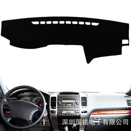 Toyota Prado J120 2004-2009 Car Dashboard Cover Silicone Material