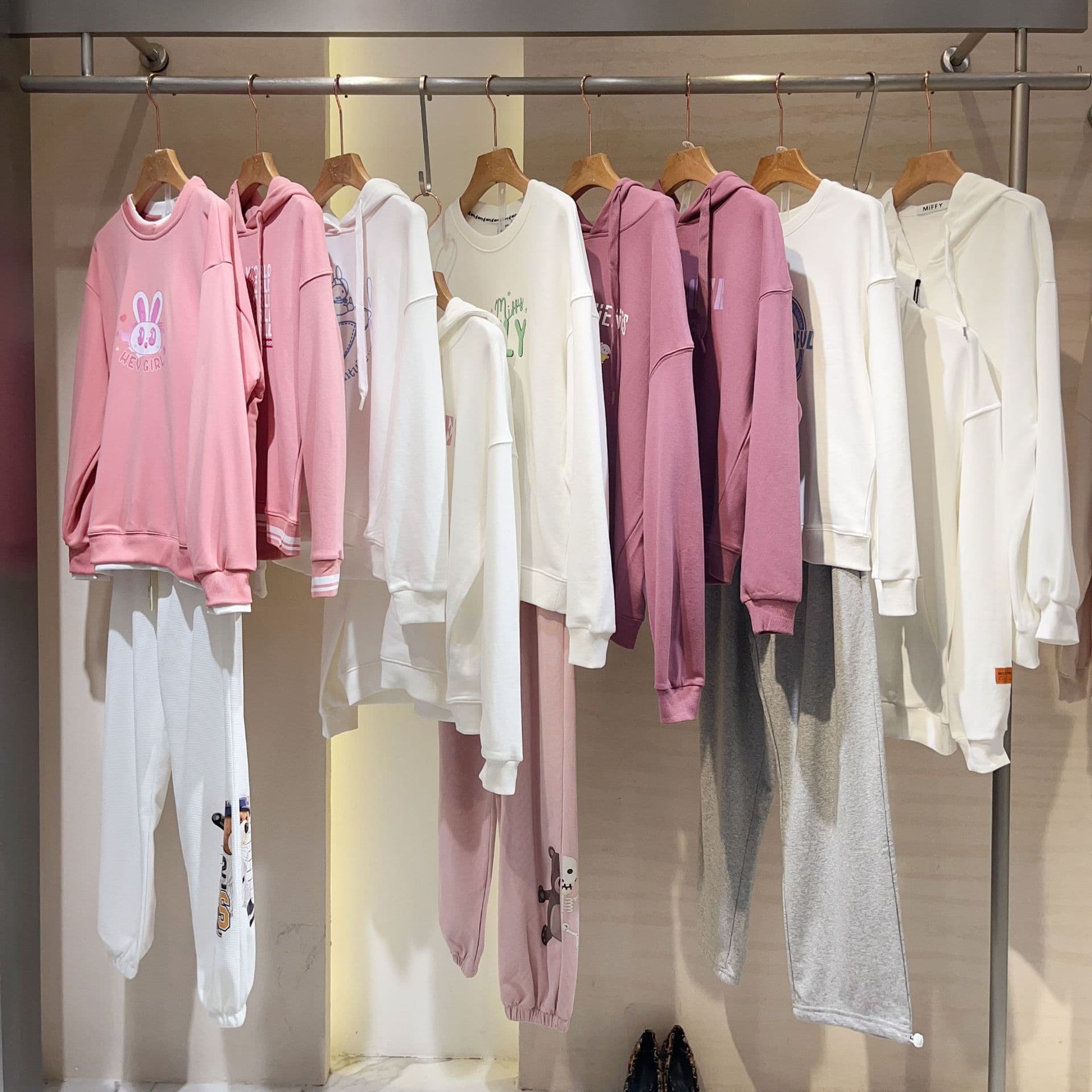 Miffy Hoodie Final Payment Women's Clearance Autumn Mixed Styles Removed Labels Women's Clothing Wholesale for Physical Stores and Live Streaming