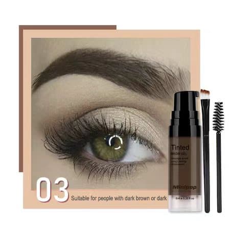 EYEBROW Cross-border Shopee Best-selling Brow Tint Press 24H Waterproof Smudge-proof Setting Long-lasting Liquid