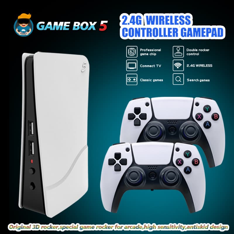 Wireless 2.4G HD Arcade PSP Home 4K TV Mini Game Console PS5 Controller Game Console Playable God of War