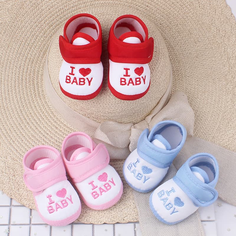 0-1 Year Baby Pre-Walking Shoes Soft Sole Spring Autumn Learning Shoes Baby Cute Boys Girls Toddler Shoes Breathable 123