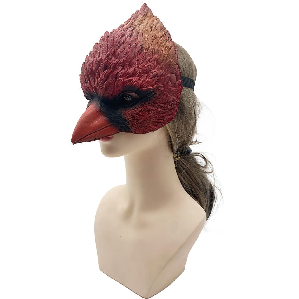 Halloween Cross-Border Angry Birds Mask Animal Mask Carnival Party PU Fire Bird Mask Cosplay Prop