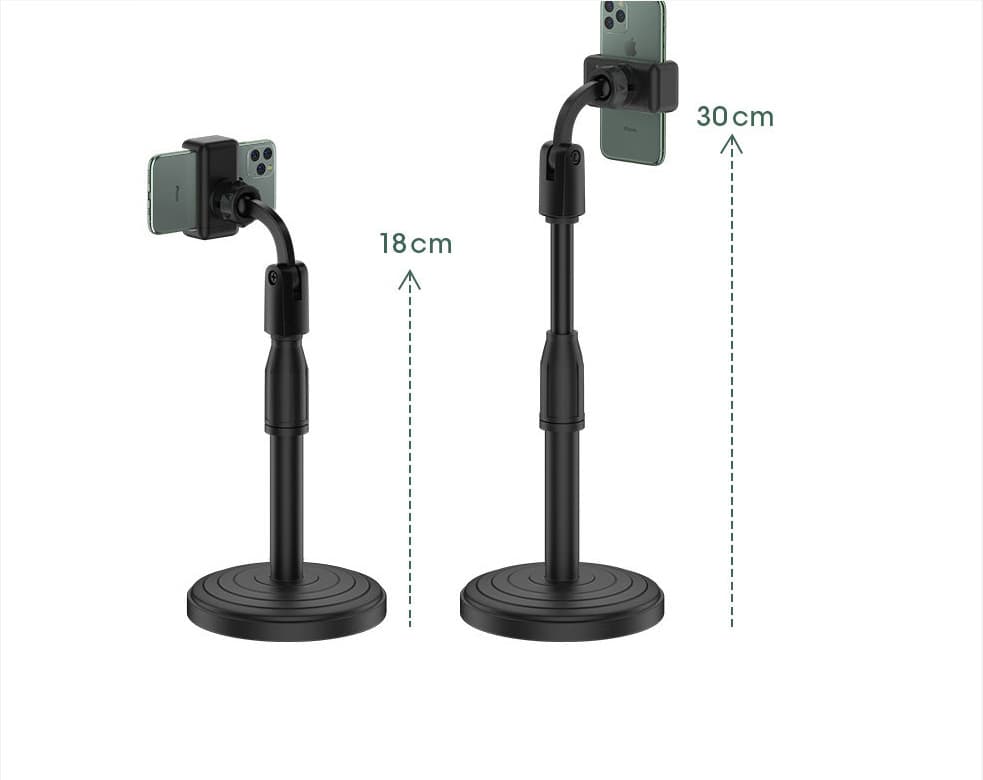 Factory Direct Retractable Rotating Phone Holder for Live Streaming, Creative Stand for Five-Dollar Stores and Night Markets