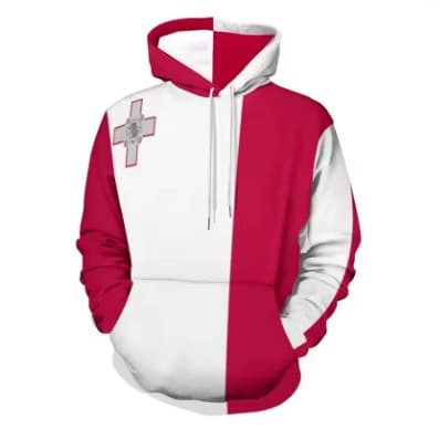 Morocco Flag 3D Print Fashion Streetwear Hoodie Men's Pullover Sweatshirt