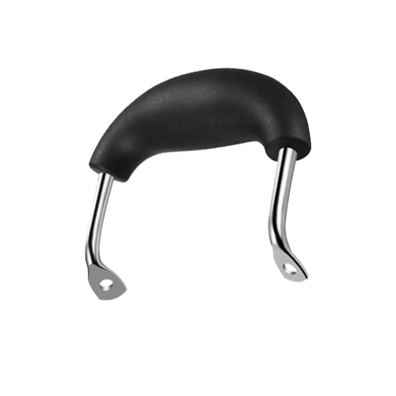 Black Bakelite Pot Ear Side Handle Stainless Steel Ear Kitchenware Tube Ear Accessories Bakelite Double Ear Series Wholesale