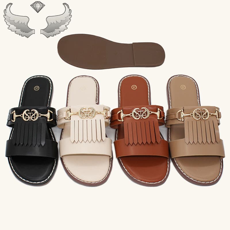Chaozhou foreign trade craft shoes flat women's shoes new summer fashion accessories casual shoes Ladies slippers