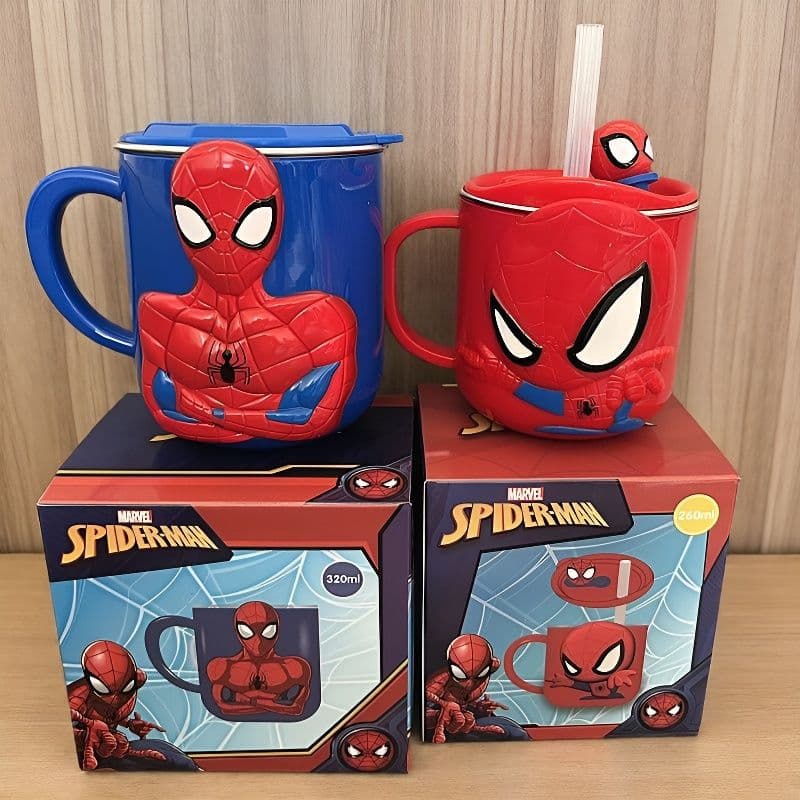 Disney Kids Water Cup, Home Anti-Drop Kindergarten Stainless Steel Cup, Toddler Baby Drinking Cup Milk Cup