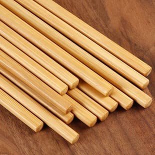 Bamboo Chopsticks Wholesale Extra Long 45cm Thick Hot Pot Chopsticks Restaurant Hotel Tableware Chopsticks Unpainted Unwaxed Bulk