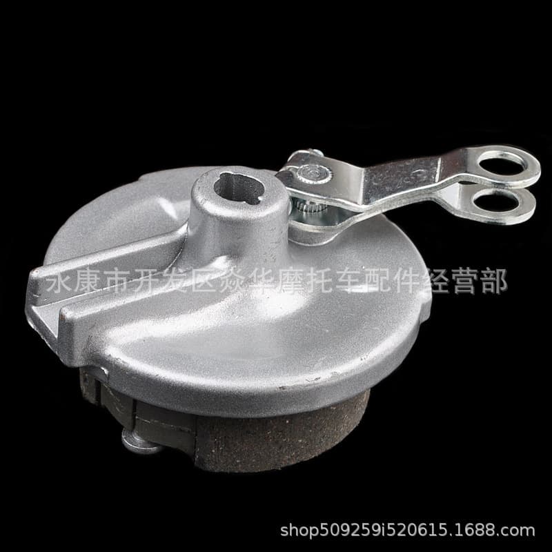 Universal front and rear tire brake drum covers + brake pads for small off-road motorcycles CRF50-125.